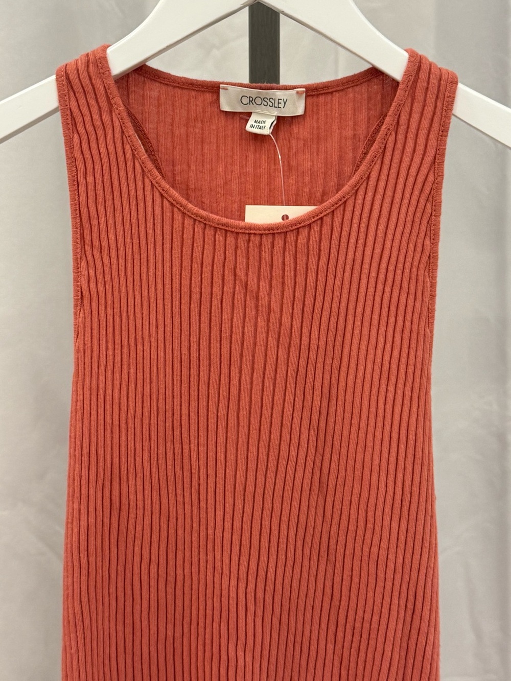 Crossley Odal Ribbed Racer Back Tank - August Rose - Picture 2 of 3